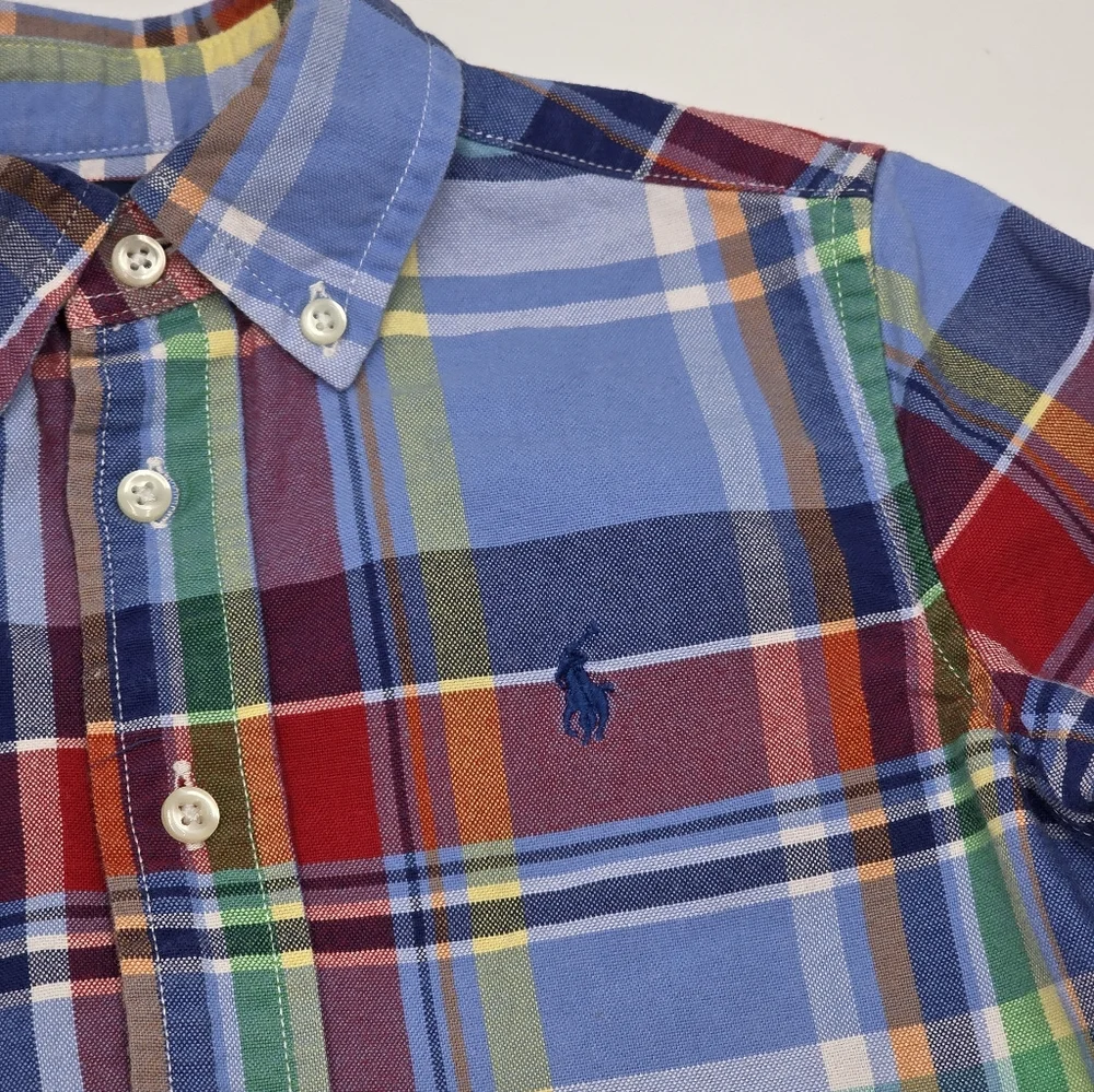 Ralph Lauren plaid oxford